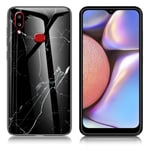 Fantasy Marmor Samsung Galaxy A10s skal - Svart Fantasimarmor