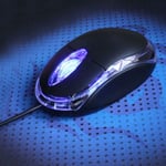 Optique USB Souris LED Jeux Ordinateur PC Fil Portable Cher Lumière Yi