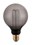 Ampoule LED décorative globe dimmable Arcade smokey G95 E27 3,5W 60lm ⌀9,5 x H.14,4cm blanc chaud Girard Sudron