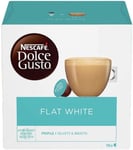 Nescafe Dolce Gusto Flat White Coffee Pods/Capsules 3 Boxes - 48 Pods