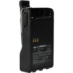 vhbw Batterie compatible avec Motorola PRO 5150 ELITE, GP688, PRO5150 ELITE radio talkie-walkie (2600mAh, 7,2V, Li-ion) - avec clip de ceinture