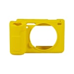 SETTO ZV-E1 Haute Qualité Souple En Caoutchouc De Silicone Caméra Corps De Protection Cas Peau pour Sony ZV-E1 ZVE1 Caméra Sac protecteur couverture - Type YELLOW