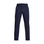 Under Armour Men's UA Tech Tapered Pant, Men's Golf Trousers, Stretchy Hiking Trousers, Tapered Trousers for Men Midnight Navy