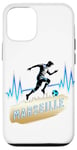 Coque pour iPhone 12/12 Pro supporter de Marseille - idée amateur de foot marseillais