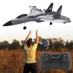 (Camouflage Gray)RC Aero Airforce Jet 2 Channels Remote Control Glider Plane