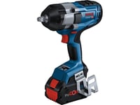 Bosch Mutterdragare Gds 18V-1000  18 V  2X5,0 Ah Batteri.