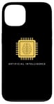 Coque pour iPhone 13 Technologie de puce informatique intelligence artificielle IA