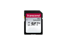 TRANSCEND 256 GB SDXC CARD, A2, U3, V30 - SDC340S (TS256GSDC340S)