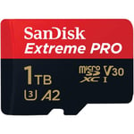 Sandisk Extreme Pro Sdxc 1tb 200mb/s Uhs-1 Memory Card