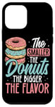 Coque pour iPhone 12 mini Plus le donut est petit, plus les mini beignets sont grands