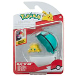 Joltik and Net Ball Pokemon Clip n Go PokeBall Set - Battle Figure Toy - New