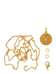 Zodiac Coin Pendant And Chain Set, Scorpio Gold Me & My Box