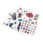 Grupo Erik - Gadget Decals Naruto Shippuden | Lot de 59 Autocollants | Stickers pour Ordinateur Portable, Smartphone, Tablette, Console