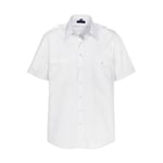 DerbyOfSweden Maverick Comfort Fit S/S - White / 3XL-47/48