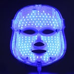 (EU Plug 110-240v)7 Colors LED Light Photon Therapy Mask Skin Rejuvenation S BLW