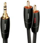 Audioquest TOWER RCA/JACK 3.5mm - Câble Jack 3.5 / 2RCA