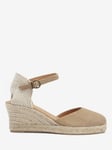 Barbour Penrose Suede Wedge Heel Espadrilles