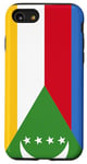 Coque pour iPhone SE (2020) / 7 / 8 Comores Drapeau Cadeau comorien pour les Comoriens