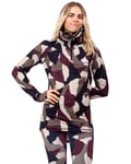 Eivy Icecold Zip Top W Wine Camo (Storlek XL)