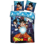 Dragon Ball Single Duvet Cover Set 140 x 200 cm Goku- Japanese Manga Anime