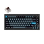 Keychron Q1 Pro Wireless Knob RGB Hot-Swap Mechanical Keyboard - K Pro Brown, Carbon Black, 81 Key