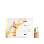 ISDIN Isdinceutics Flavo-C Ultraglican Antioxidant Day Serum (30 flacons) | Aide à protéger la peau des dommages causés par les radicaux libres