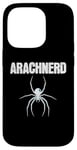 Coque pour iPhone 14 Pro Drôle Enthusiast Entomologie Arachnerd Spider Arachnid Nerd