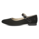 Hush Puppies Melissa Strap Mary Jane Chaussures plates pour femme, Noir , 40 EU