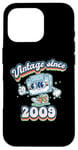 Coque pour iPhone 16 Pro 2009 Vintage Cassette Tape 16th Birthday Gift Retro Vibes