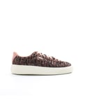 Puma Basket Platform VR Womens Pink/Black Trainers - Size UK 5.5