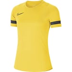 Nike T-shirt Academy 21 - Pour femme, Femme, T-shirt, CV2627-719, Jaune/noir/anthracite/noir, XXS