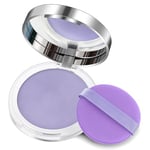 Professional Makeup Poudre de Finition Compacte Perfectrice de Teint High Definition, Poudre Compact Stay Matte, Anti-brillance, Fini mat et Naturel, Violet