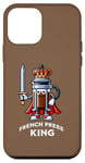 iPhone 12 mini The French Press King Funny Coffee Maker Lover Case