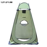 1 Pop-Up Tents, Pop Up Pod Changing Room Privacy Tent Instant Portable Outdoor Shower Tent Camp Toilet Rain Shelter for Camping and Beach Pop-Up Tents