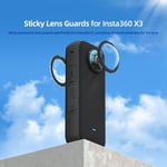 Anti-Scratch Dual-Lens Lens Protector Sticky Lens Guards For Insta360 X3