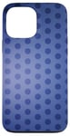 Coque pour iPhone 13 Pro Max Dégradé de couleur bleu à pois