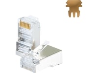 Netrack Wtyk Rj45 Ftp Stp Kat. 5E, Drut, Netrack (100 Szt)