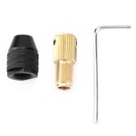 Basetbl - Mandrin auto-serrant miniature, accessoires pour mini perceuse électrique 0.3-3.4 mm (5 mm).