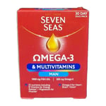 Seven Seas Omega-3 & Multivitamins - MAN - 30 DAY DUO PACK - EXP 05/27 ✅️