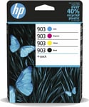 Genuine 4 HP903 CMYK for HP OfficeJet Pro 6950 6960 6970 6975 Ink Cartridges