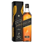 Johnnie Walker Black Label | Blended Scotch Whisky | 40% vol | 70cl | Scottish Whisky | Crafted Using Whiskies Aged a Minimum of 12 Years | Neat or in Mixed Drinks | with Gift Tin