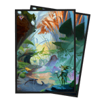 Card Sleeves Standard Art "Bloomburrow Island (Summer)" (100) (Ultra Pro)