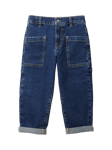 Benetton Kids' Straight Fit Jeans, Blue