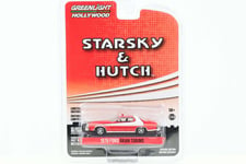 1:64 Starsky & Hutch 1976 Ford Gran Torino Rouge-Blanc Greenlight Hollywood