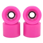 (Rose Purple)4Pcs Scooter Wheels Balanced Safe Riding Strong Grip GF