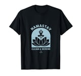 Clean Serene Yoga Narcotics Anonymous NA AA Gifts T-Shirt T-Shirt