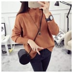 EIJFKNC women pullovers Winter women sweater ladies long sleeve knitted pullovers top femme pull tight shirts jumper,JiaoTang,L