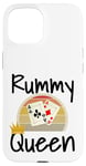 iPhone 15 Funny Rummy Queen Card Game Winner Mom Mother Grandmother Case