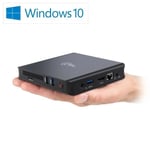 Mini-PC CSL Narrow Box Ultra HD Compact v5 - 1000 Go - Windows 11 Famille