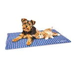 Croci Sakura Tapis de Refroidissement pour Chien - Tapis de Refroidissement en Gel - Couverture Auto-Refroidissement - 50 x 40 cm